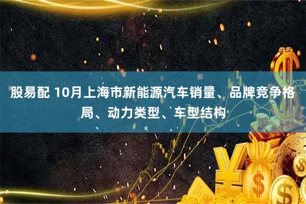 股易配 10月上海市新能源汽车销量、品牌竞争格局、动力类型、车型结构